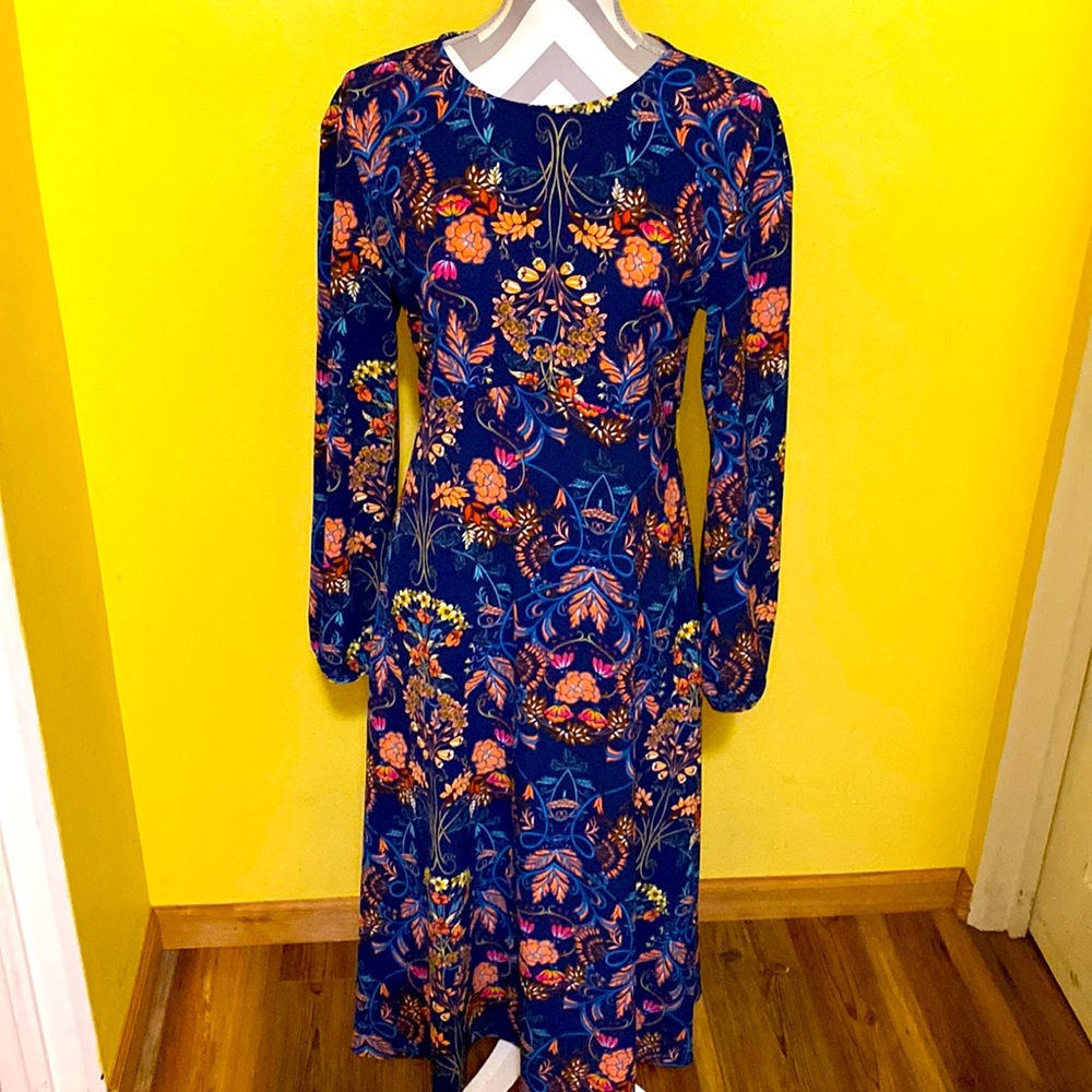 Lulus Pretty floral a line dress